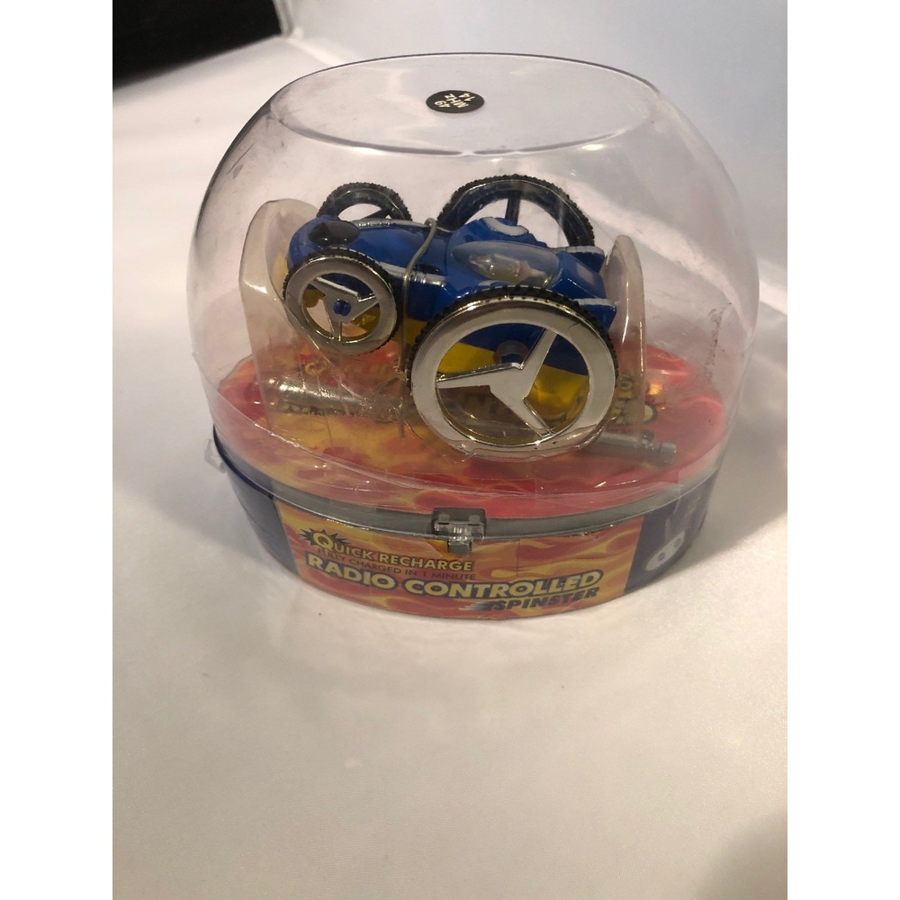 MegaToys Spinster RC Car Kids Unisex Small Blue New Charge-N-Go Stunt 49MHz